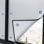 Film de protection solaire anti chaleur, film aluminis� r�utilisable, film fenetre anti regard, film ...