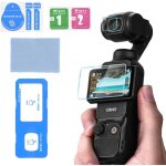 Film en verre tremp� 9h pour dji osmo pocket 3 - protection �cran et objectif + applicateur de cadre ...