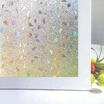 Film vitre 3d effet color� film fenetre film occultant fenetre statique adh�sif stickers fenetre film ...
