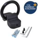 Filmer ancrage mur et sol 49421, pour cadenas et cha�nes de v�lo