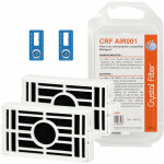 Filtre � air antibact�rien crystal filter ant001 cfr air001 pour frigo whirlpool pack de 2