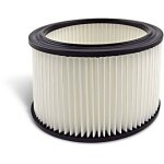 Filtre  cartouche pour l'aspiration  eau et  sec pour menzer aspirateur industriel vcl 320 / 330, ...