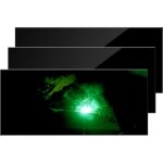 Filtre de casque en verre soud�, 3 pi�ces, visi�re en verre tremp� soud� photochromique, 2 pouces x 4, ...