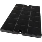 Filtre charbon (445x270mm) (92x3609, eff52) hotte arthur martin electrolux de dietrich electrolux faber ...