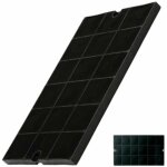 Filtre charbon (445x270mm) (92x3609, eff52) hotte arthur martin electrolux, de dietrich, electrolux, ...
