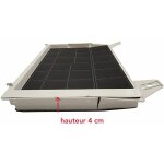 Filtre charbon dhz1100 430x270x42 mm (00460736, 460736) hotte balay, bosch, constructa, neff siemens