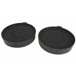 Filtres charbon x2 pour hotte rosieres - f44484