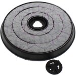 Filtre charbon type e233 fac519 eff57 231x28 mm (roblin 5403003 481281718534) hotte acec, aeg, ariston ...