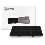 Filtre � charbon pour hotte adapt� pour bosch 11025806 / dsz4561 / siemens lz45610 et neff z54tc02x0 ...