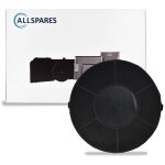 Filtre � charbon pour hottes aspirantes adapt� pour aeg - electrolux 9029793610 / e3cft48 / ehfc48, whirlpool ...