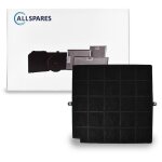 Filtre � charbon pour hottes aspirantes adapt� pour airforce affcaf16cs / afcfcaf16cs / fc120 / f16, ...