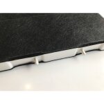 Filtre � charbon actif pour hotte 230x215x22mm ? �limination des odeurs ? compatible avec mod�les bosch, ...