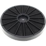 Filtre charbon rond type 233 pour hotte de dietrich, hotte calor, hotte miele, hotte ariston, hotte faure, ...