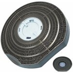 Filtre charbon rond type 25 (� l'unit�) 280x37 mm (902979362) hotte arthur martin electrolux rosieres, ...