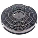 Filtre charbon rond type 30 235mm 220g (� l'unit�) (46582 - 2534) (484000008609) hotte whirlpool, bauknecht, ...