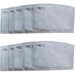 Filtre couvre - visage pm2, 5 (adulte) - vendu par 4