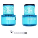 Filtre pour dyson v15, 2 packs filtres de remplacement pour dyson v11 v15 sv14 sv17 sv22 detect animal ...