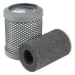 Filtre et �ponge compatible avec hoover t116 aspirateur h - free 100series 2chappement moteur