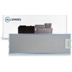 Filtre  graisse en mtal pour hottes aspirantes adapt pour whirlpool hotpoint - ariston 481248058305, ...