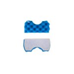 Filtre hepa en mousse avec microfiltre 150x75x25mm pour aspirateur compatible samsung dj97 - 01040c - ...