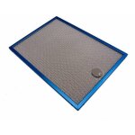 Filtre m�tal anti graisse (318x234mm) (� l'unit�) (75x2076) hotte brandt, indesit, sauter