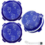 Filtres de rechange pour aspirateur samsung jet 75 jet 90 jet 70 jet 75 + jet 60, lavables et r�utilisables, ...