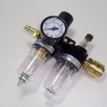 Filtre et r�gulateur de compresseur, filtre r�gulateur 1 / 4 r�gulateur de pression d'air, s�parateur ...