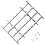 Grille rglable de scurit de fentres et 4 barres 700 - 1050 mm - fimei