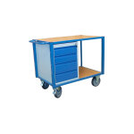 Chariot établi mobile 1 bloc tiroirs - charge max 500 kg - 880002988 Chariot établi mobile 1 bloc tiroirs - charge max 500 kg - 880002988