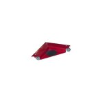 Fimm - jeu de 4 coins roulants acier charge 800 kg diam roues 35 mm