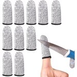 Finger cots protection r�sistante aux coupures pour cuisine, travail, sculpture, antid�rapant, r�utilisable ...
