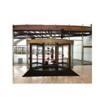Enrouleur mural - sangle 2m environ - noir - 2m