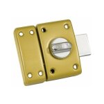 Finish - verrou classique cylindre bouton 50 mm bronze Finish - verrou classique cylindre bouton 50 mm bronze