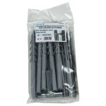 First plast - sachet de 10 pattes - � - vis longue 7x170 - fixation de descentes ext�rieures d'eau pluviale ...