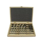 Fisch - meche a bois spirale unique 12 - 20mm (coffret de 5)