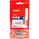Fischer - 4 chevilles �8 x 50 mm nylon fid 50 4b pour fixation dans panneaux d'isolant pse et pu
