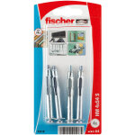 Fischer - blister de 4 chevilles m�talliques hm pour plaque de pl�tre avec vis �4 x 54 mm