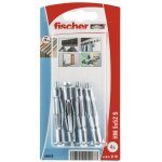 Fischer - cheville m�tallique pour placo hm 5x52 avec vis m 5x60, 4 pi�ces