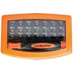 Fischer darex - coffret de 21 embouts de vissage et tournevis porte embouts
