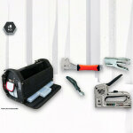Kit outils de chantier (marteau, serre - joint. . . ) 23 pices
