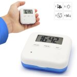 Pilulier fishtec alarme journalier 4 compartiments Pilulier fishtec alarme journalier 4 compartiments