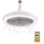 Fishtec - ventilateur de plafond orientable et tlcommand