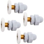 4 pièces roue pour porte de douche 25mm rouleaux de porte de douche roulettes de douche roulette porte ... 4 pièces roue pour porte de douche 25mm rouleaux de porte de douche roulettes de douche roulette porte ...