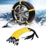 Fitags cha�ne de pneu antid�rapante, 10pcs pneu ceinture antid�rapante cha�nes de pneu de s�curit� de ...