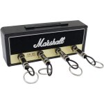 Fitags - marshall jcm800 porte - cl�s mural avec 4 prises pour guitare, taille du produit : 21, 54, 59cm ...
