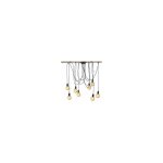Moderne et rtro lustre suspension, 8 bras suspension luminaire diy cratif lustre araignee ajustable ...