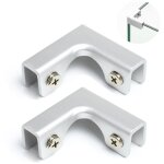 Fitags - pcs �querre de fixation 90 degr�s � angle droit 50 50 21 mm angle droit support convient pour ...