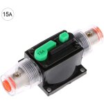 Porte - fusible de disjoncteur, dc 12v / 24v �tanche protection de voiture audio en ligne porte - fusible ...