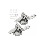 Swyeoot - fixation abattant wc lot de 2 charnires de rechange pour abattant wc dama senso fixation cuvette ...