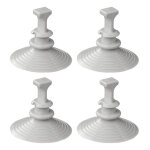 Fixation ventouse pour rideau isotherme jeu de 4 pièces Fixation ventouse pour rideau isotherme jeu de 4 pièces